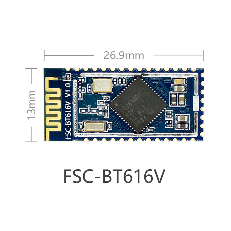 TI CC2640R2F-Q1車規(guī)級(jí)藍(lán)牙BLE模塊FSC-BT616V