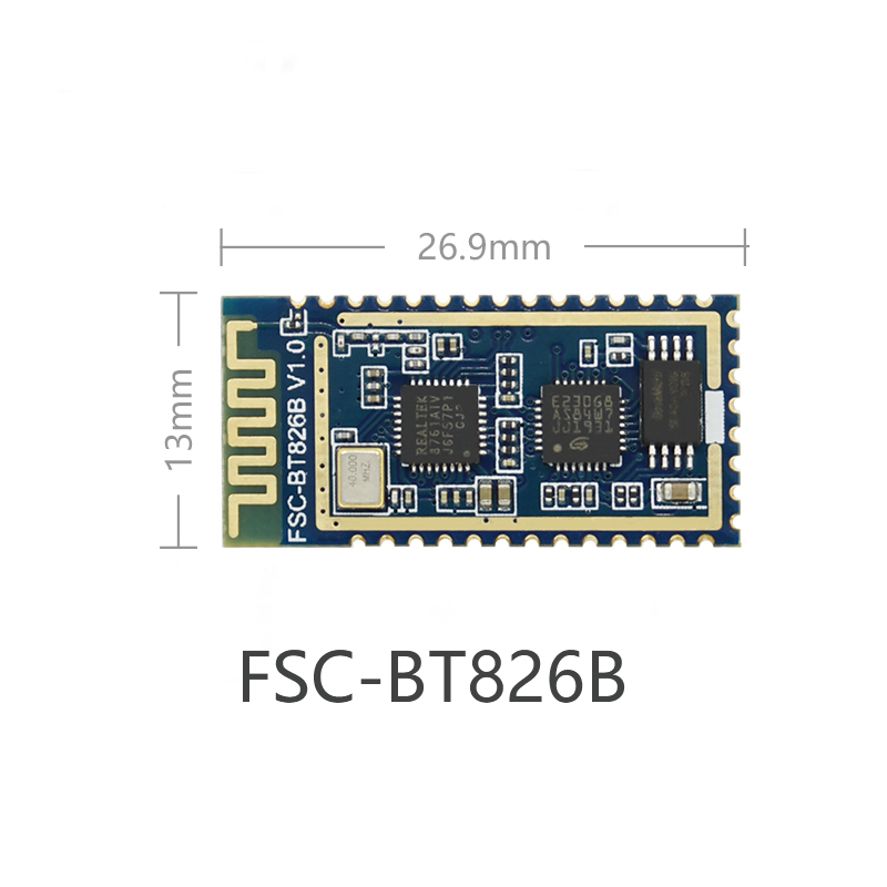 Realtek 8761瑞昱藍(lán)牙雙模模塊方案FSC-BT826B